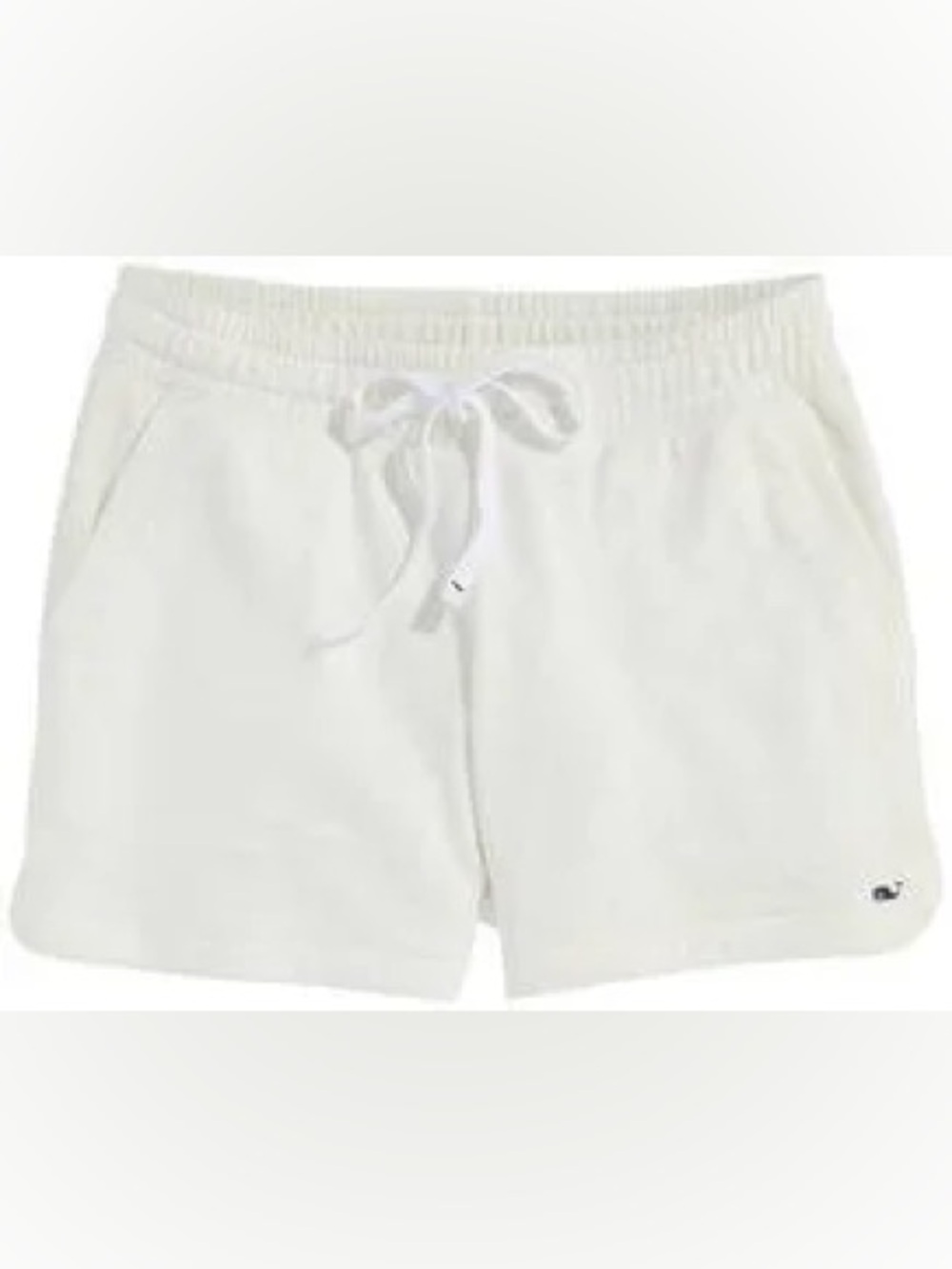 Vineyard Vines Women’s White Drawstring Lounge Shorts Size Small NWOT